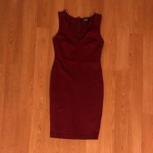 Stunning, Scarlet Sheath Dress